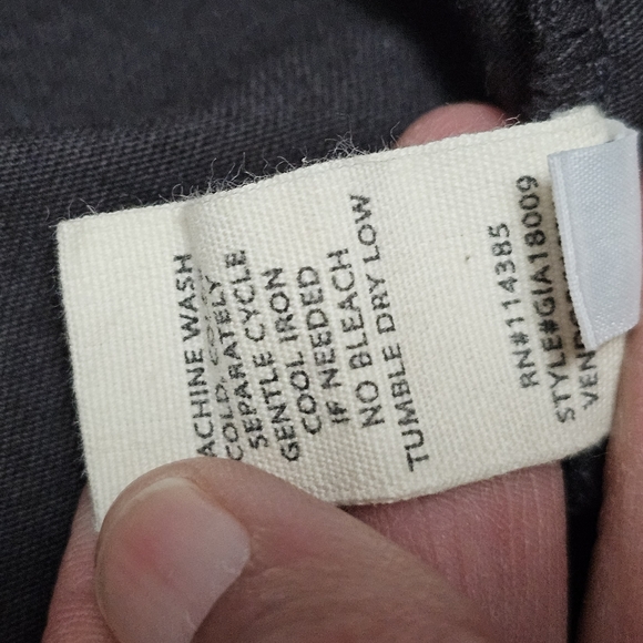 Buckle Gilded Intent Charcoal Ladder Neck Top Size Small - Picture 9 of 9